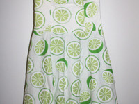 Uud Lime tylli mekko puuvilla S