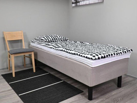MIO runkosänky 80x200cm beige kangas, Sängyt ja makuuhuone, Sisustus ja huonekalut, Helsinki, Tori.fi