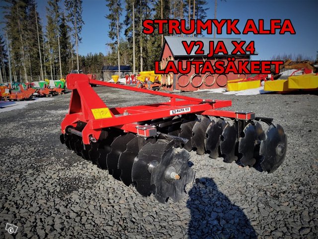 Strumyk Alfa V2 ja X4 LAUTASÄKEET 180-340cm UUSIA 1