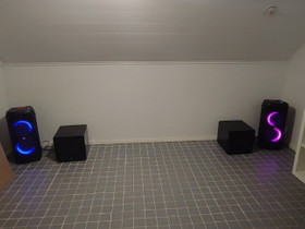 Vuokrataan - Kotibilesetti 2xPartybox 300 2x10" Subwoofer, Muu viihde-elektroniikka, Viihde-elektroniikka, Vaasa, Tori.fi