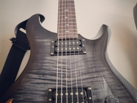 PRS SE 277 Charcoal Burst baritone kitara