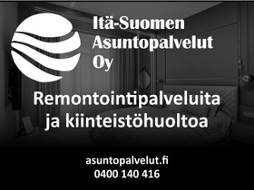 Remontointi- ja kiinteistöhuoltopalvelut Tuusniemellä, Rakennuspalvelut, Tuusniemi, Tori.fi