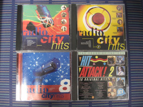 Radio City Hits, Hit Attack, Cold Sweat, Mindblowing 5, Dancehits volume 1 cd, Musiikki CD, DVD ja äänitteet, Musiikki ja soittimet, Rovaniemi, Tori.fi