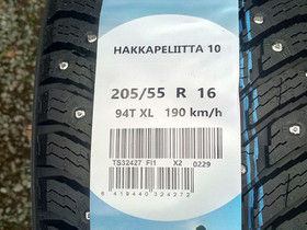 205\55R16 Nokian Tyres Hakkapeliitta 10 nastarenka, Renkaat ja vanteet, Lapinlahti, Tori.fi