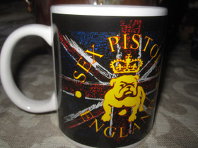 Sex Pistols England Bulldog kruunulla kahvimuki vuosi 2009, Kahvikupit, mukit ja lasit, Keittiötarvikkeet ja astiat, Kotka, Tori.fi