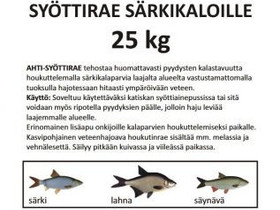 Syöttirae särkikaloille 25 kg, Kalastustarvikkeet, Metsästys ja kalastus, Kemi, Tori.fi Syöttirae särkikaloille 25 kg, Kalastustarvikkeet, Metsästys ja kalastus, Kemi, Tori.fi