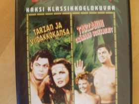 Johnny Weismuller Tarzan 6 elokuvaa, Elokuvat, Savonlinna, Tori.fi