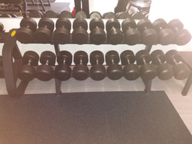 Kuntosalilaite, käsipainosarja, Kuntoilu ja fitness, Urheilu ja ulkoilu, Heinola, Tori.fi Kuntosalilaite, käsipainosarja, Kuntoilu ja fitness, Urheilu ja ulkoilu, Heinola, Tori.fi