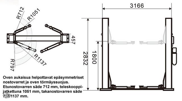 SteyrTek 2-pilarinostin ST-40-2DE sähkömagneettise 3