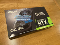 Asus DUAL Geforce RTX 2080 Super OC 8GB Edition - Uusi