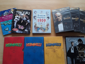 DVD-levyt, Kummisetä 1-3, Kummelit, Elokuvat, Jyväskylä, Tori.fi