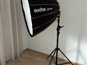 Godox quick release parabolic softbox P90, Valokuvaustarvikkeet, Kamerat ja valokuvaus, Helsinki, Tori.fi