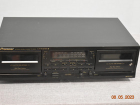 (M)23145 Pioneer CT-W2O8R kasetti dekki, Audio ja musiikkilaitteet, Viihde-elektroniikka, Jms, Tori.fi