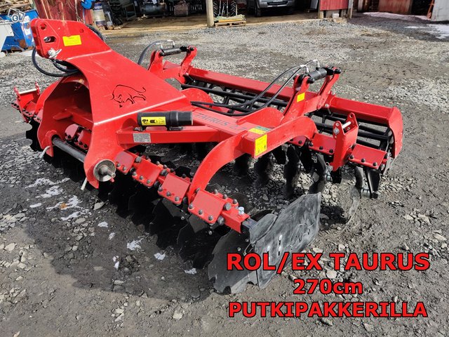 Rol/Ex TAURUS 270cm muokkari - PUTKIPAKKERILLA 1
