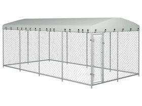 VidaXL Koiran ulkohäkki katoksella 8x4x2 m 144937, Koirien tarvikkeet, Lemmikkieläimet, Helsinki, Tori.fi VidaXL Koiran ulkohäkki katoksella 8x4x2 m 144937, Koirien tarvikkeet, Lemmikkieläimet, Helsinki, Tori.fi
