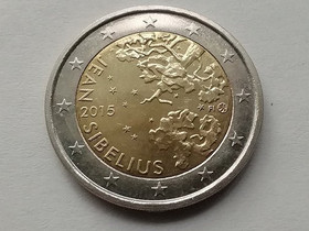 Suomi 2 euroa 2015, Jean Sibelius, Rahat ja mitalit, Keräily, Rauma, Tori.fi