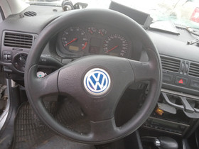 VW Golf 4 2002 kolmipuolainen ratti turvatyynyllä, Autovaraosat, Auton varaosat ja tarvikkeet, Vaasa, Tori.fi