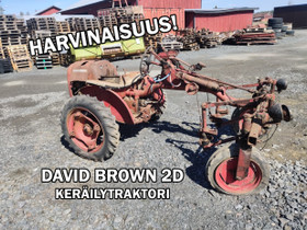 David Brown 2D traktori - KERÄILYHARVINAISUUS, Traktorit, Traktorit ja raskas kalusto, Urjala, Tori.fi