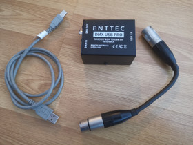 ENTTEC DMX USB PRO Interface valojen ohjaukseen, Muu musiikki ja soittimet, Musiikki ja soittimet, Janakkala, Tori.fi