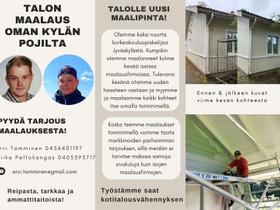 Talojen maalausta Jyvskyln alueella, Rakennuspalvelut, Jyvskyl, Tori.fi
