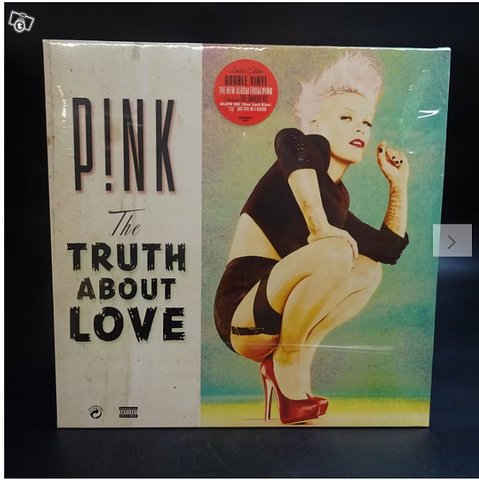 PNK The Truth About Love LP, kuva 1