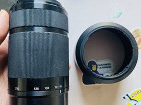 Sony 55-210 mm f4.5 - 6.3 e-mount, Objektiivit, Kamerat ja valokuvaus, Vaasa, Tori.fi