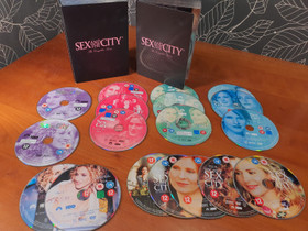 Sex and the city 1 - 6 (DVD), Elokuvat, Jyväskylä, Tori.fi Sex and the city 1 - 6 (DVD), Elokuvat, Jyväskylä, Tori.fi