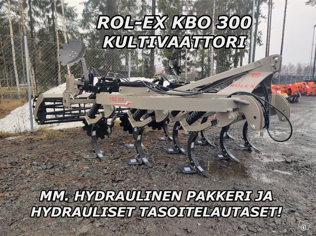 Rol/Ex Orkan - 300cm - KULTIVAATTORI - Uusi 1