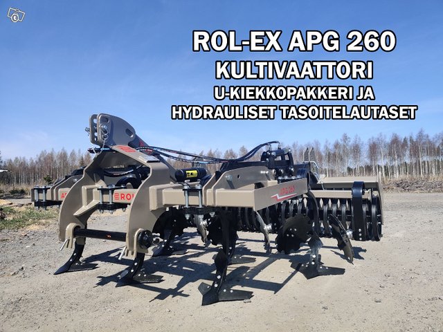 Rol-Ex APG 260cm - KULTIVAATTORI, kuva 1