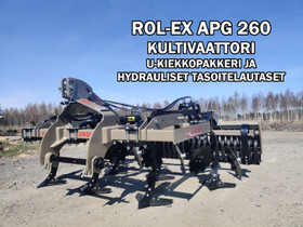 Rol-Ex APG 260cm - KULTIVAATTORI, Maatalouskoneet, Traktorit ja raskas kalusto, Urjala, Tori.fi