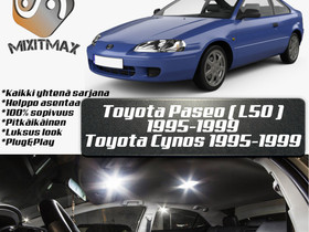 Toyota Paseo (L50) Sisätilan LED -muutossarja, Autovaraosat, Auton varaosat ja tarvikkeet, Oulu, Tori.fi