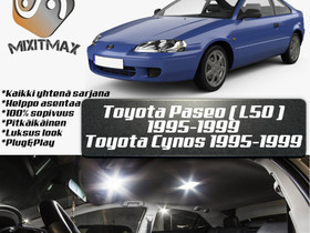 Toyota Paseo (L50) Sisätilan LED -muutossarja, Autovaraosat, Auton varaosat ja tarvikkeet, Oulu, Tori.fi Toyota Paseo (L50) Sisätilan LED -muutossarja, Autovaraosat, Auton varaosat ja tarvikkeet, Oulu, Tori.fi