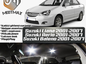 Suzuki Liana / Aerio Sisätilan LED -muutossarja, Autovaraosat, Auton varaosat ja tarvikkeet, Oulu, Tori.fi Suzuki Liana / Aerio Sisätilan LED -muutossarja, Autovaraosat, Auton varaosat ja tarvikkeet, Oulu, Tori.fi