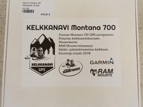 Garmin kelkkanavi Montana 700, Moottorikelkan varaosat ja tarvikkeet, Mototarvikkeet ja varaosat, Oulu, Tori.fi