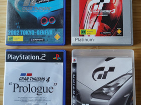 Gran Turismo -paketti (PS2 ja PS3), Pelikonsolit ja pelaaminen, Viihde-elektroniikka, Orimattila, Tori.fi