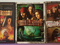 Pirates of the Caribbean x 3 DVD (6-disc)