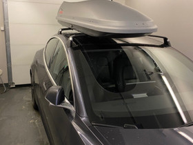 Tesla model 3 kattoteline ja suksiboxi, Kattotelineet ja boksit, Auton varaosat ja tarvikkeet, Espoo, Tori.fi