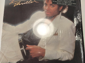Michael Jackson Thriller 1982 LP QE38112 muoveissa, Musiikki CD, DVD ja äänitteet, Musiikki ja soittimet, Kuopio, Tori.fi