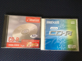 Tyhjiä CD-R 700 MB 80 min 52X 10 kpl, Muu tietotekniikka, Tietokoneet ja lisälaitteet, Hattula, Tori.fi