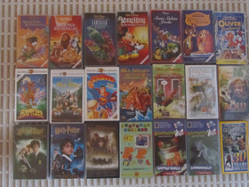 VHS-kasetteja 21 kpl, Elokuvat, Leppävirta, Tori.fi