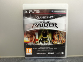 PS3 - The Tomb Raider Trilogy, Pelikonsolit ja pelaaminen, Viihde-elektroniikka, Kuortane, Tori.fi