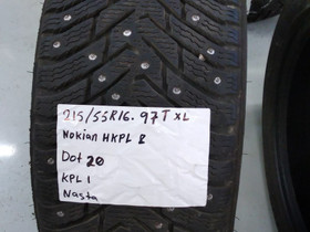 Nastarenkaat 215/55 R16 nokian hkpl 8 dot20 1 kl, Renkaat ja vanteet, Espoo, Tori.fi Nastarenkaat 215/55 R16 nokian hkpl 8 dot20 1 kl, Renkaat ja vanteet, Espoo, Tori.fi