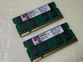 Kingston DDR2 - 6400 SO-DIMM (2x2Gb = 4Gb), Komponentit, Tietokoneet ja lislaitteet, Hmeenlinna, Tori.fi
