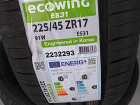 2kpl 225/45R17 Kumho kesrenkaita,alle asennettuna, Renkaat ja vanteet, Uurainen, Tori.fi