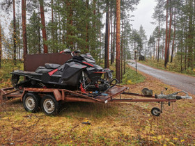 Pello-Trailer autonkuljetuskärry, katsastus 1/24, Peräkärryt ja trailerit, Auton varaosat ja tarvikkeet, Inari, Tori.fi