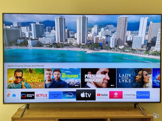 Samsung qled 75 4k uhd smart tv, kuva 1