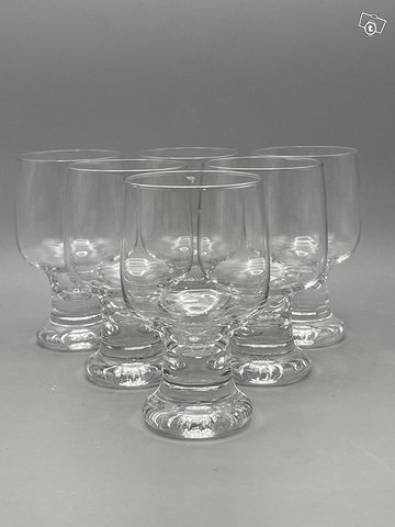 Iittala Joiku viinilasi 6kpl, Tapio Wirkkala, kuva 1