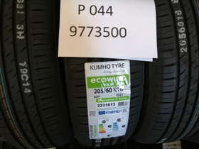 205/60R16 KUMHO kesrenkaat alle asennettuna, Renkaat ja vanteet, Uurainen, Tori.fi