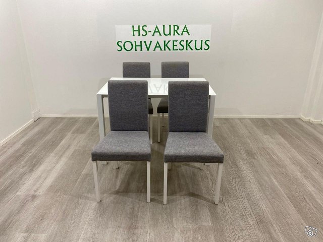 Lasinen Ruokailuryhmä 110 x 70 - Ilmainen Toimitus, kuva 1