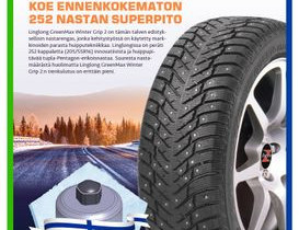 Nastarenkaat 175/65R14 Linglong Winter Grip 2, Renkaat ja vanteet, Espoo, Tori.fi Nastarenkaat 175/65R14 Linglong Winter Grip 2, Renkaat ja vanteet, Espoo, Tori.fi